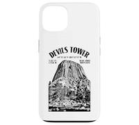 Rock Climbing Climber Devils Tower Bear Lodge Climb Location Case for iPhone 13