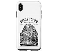 Rock Climbing Climber Devils Tower Bear Lodge Climb Location Case for iPhone XS Max