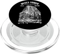 Rock Climbing Climber Devils Tower Bear Lodge Climb Location PopSockets PopGrip for MagSafe