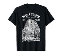 Rock Climbing Climber Devils Tower Bear Lodge Climb Location T-Shirt
