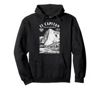 Rock Climbing Climber El Capitan Yosemite Climb Location Pullover Hoodie