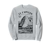 Rock Climbing Climber El Capitan Yosemite Climb Location Sweatshirt