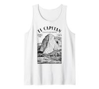 Rock Climbing Climber El Capitan Yosemite Climb Location Tank Top