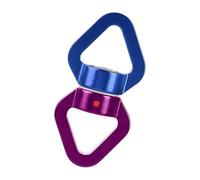 Rock Climbing Clips,30kN Carabiner Heavy Duty - Locking Swivel Rope Devices Equipment for Bag, Backpacks Boat Paracord Rope Swing Camping Gym Purse Outdoor Backpack