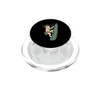 Rock Climbing Goat On The Wall Climber Men Women PopSockets PopGrip for MagSafe