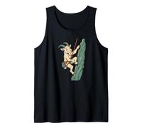 Rock Climbing Goat On The Wall Climber Men Women Tank Top