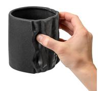 Rock Climbing Grip Mug, 20oz Ceramic Cup for Grip Strength Training | BG Climbing, Bouldering Pinch Hold Coffee Mug, Unique Gift for Climbers, Dishwasher Safe, Rock Climbing Accessories