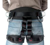 Rock Climbing Harness,Mountaineering Harnesses - Adjustable Thickness, Widen Protector, Professional Gear For Rappelling Outdoor Activities Fire Rescuing
