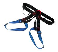 Rock Climbing Harness, Roof Harness - Roof Strap Climbing Harness Half Body,Thickened Polyester Webbing Comfortable Security Equipment for Mountaineering, Repelling