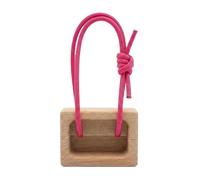 Rock Climbing Holds - Training Block, 1 Piece Wooden Fingerboard For Pull-Up Exercise, Portable Equipment For Indoor Gym, Hand Trainer For Doorway, Office, Dorm