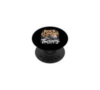 Rock Climbing Is My Therapy Bouldering Climber PopSockets Adhesive PopGrip