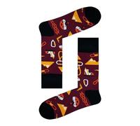 Rock Climbing Pattern Socks Funky Gifts Novelty Unisex