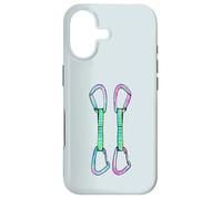 Rock climbing quickdraws with opposing gates Case for iPhone 17