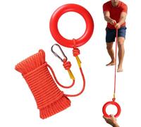 Rock Climbing Rope -Boat Safety Throw Rings With Water Floating Lifesaving Rope - Rappelling Ropes Fall Protection Kit - For Boating Fishing Hiking Lifesaving Mooring Dock Lines Kayak Canoe