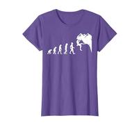 Rock Climbing T-Shirt For Rock Climber Funny Evolution Tees T-Shirt