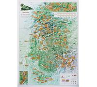Rock Climbs Peak District Scratch Map: Collect & Scratch Map: Collect & Scratch Print