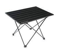Rock Cloud Portable Camping Table Ultralight Aluminum Camp Table Folding Beach Table for Camping Hiking Backpacking Outdoor Picnic, Size L