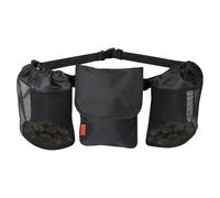 Rock Collecting Bag, Foraging Pouch with Adjustable Waistband, 2 Mesh Foraging Pouch with 1 Tool Bag, Lightweight Waist-Mounted Outdoor Foraging Gear for Survival Scenarios, Gifts for Rockhounds