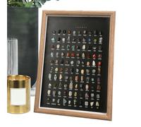 Rock Collection Box - 12.6 Inches, Mineral Rock Stone Collection Kit | 100-Piece Picture Frame Colļection - Authentic Decorative Educational Set For Home Office Desktop Science Learning