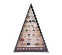 Rock Collection Kit - Educational Gemstones Set, Geology Tools for Kids | 36 Pieces Labeled with Labeled Rock, Colorful Mineral Samples Assortment with Computer Card for