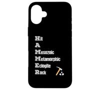 Rock Collector Geologist Tools Hound Hammer Science Case for iPhone 16 Plus