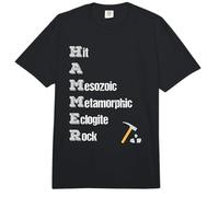 Rock Collector Geologist Tools Stone Hound Hammer Acronym Comfort Colors Adult Heavyweight T-Shirt