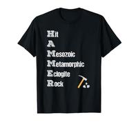 Rock Collector Geologist Tools Stone Hound Hammer Acronym Value Graphic T-Shirt