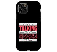 Rock Collector Geology Mineralogy Humor Case for iPhone 11 Pro