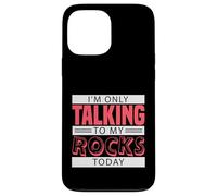 Rock Collector Geology Mineralogy Humor Case for iPhone 13 Pro Max