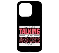 Rock Collector Geology Mineralogy Humor Case for iPhone 15 Pro