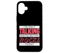 Rock Collector Geology Mineralogy Humor Case for iPhone 16 Plus