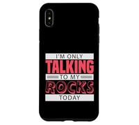 Rock Collector Geology Mineralogy Humor Case for iPhone XS Max