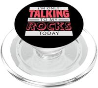 Rock Collector Geology Mineralogy Humor PopSockets PopGrip for MagSafe