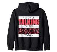 Rock Collector Geology Mineralogy Humor Zip Hoodie