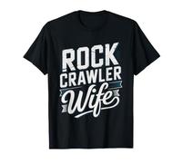 Rock Crawler Wife Off Road Married Wheeler 4x4 Wheeling T-Shirt