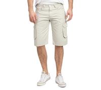 Rock Creek Men's Cargo Shorts H-378, Off-white, 34W