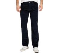 Rock Creek Men's Corduroy Trousers Regular Fit H-399, navy, 42 W/34 L