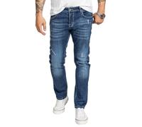 Rock Creek Men's Designer Jeans Denim Blue Trousers Men's Jeans RC-2098 W29-W44, Rc-2410-Blue, 42 W/38 L