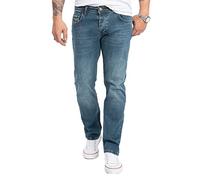 Rock Creek RC-2098 W29-W44 Men's Designer Jeans Denim Blue, Rc-2275-blue, 44W x 32L