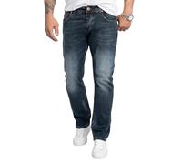 Rock Creek RC-2098 W29-W44 Men's Designer Jeans Denim Blue, Rc-2279-blue, 36 W/34 L