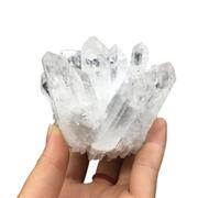 Rock Crystal Clear Quartz Cluster Gemstone Geode Irregular Ornament for Home Decoration,800-1000g