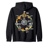 Rock Cycle The Earth's Process Zip Hoodie