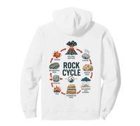 Rock Cycle Vintage Geology Earth Science Graphic Pullover Hoodie