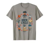 Rock Cycle Vintage Geology Earth Science Graphic T-Shirt