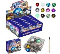 Rock Dig Kit,Gemstone Mining Kit | Crystal Mining Cultivate Concentration, Perseverance, Self Thinking, Deepen Parent-Child Interaction for Christmas