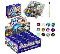 Rock Dig Kit,Rocks And Gems for Kids | Crystal Mining Kit Deepen Parent-Child Relationship And Interaction, Cultivate Perseverance Self-Thinking Ability for Kids, Child