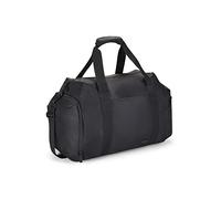 Rock District Holdall Small Cabin Duffle Bag in Black - Timeless, Versatile Design - Ideal for Gym, Overnight Trips and Short Getaways, Shoe Compartment & 2 Side Pockets - 40 x 25 x 20 cm 20L Capacity