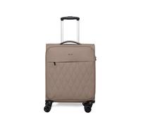 Rock Ember Soft Shell Hold Suitcase (Mocha, Small)