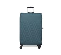 Rock Ember Soft Shell Hold Suitcase (Teal, Large)