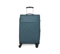 Rock Ember Soft Shell Hold Suitcase (Teal, Medium)